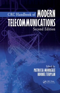 表紙画像: CRC Handbook of Modern Telecommunications 2nd edition 9781138116535