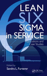Cover image: Lean Six Sigma in Service 1st edition 9781420078886