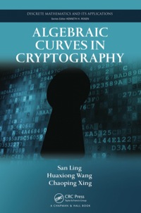 Omslagafbeelding: Algebraic Curves in Cryptography 1st edition 9781138381414