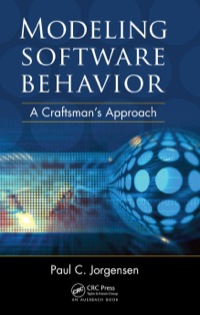 صورة الغلاف: Modeling Software Behavior 1st edition 9781420080759