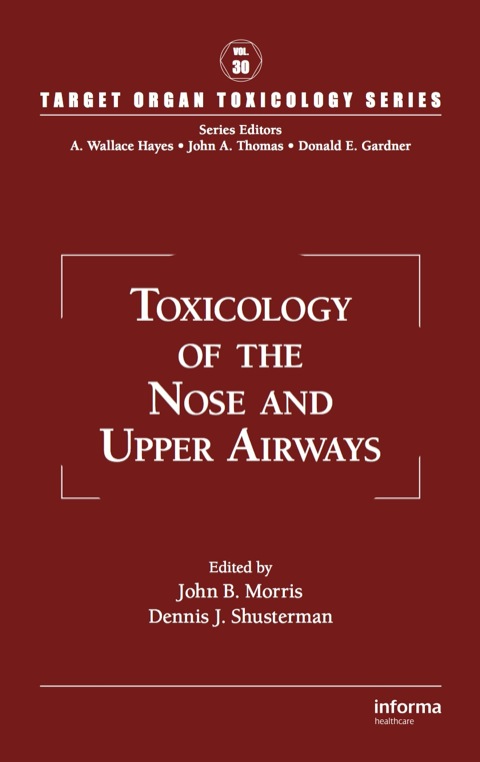Toxicology of the Nose and Upper Airways, 1st Edition - FULL INSTANT DOWNLOAD | PDF DOCX EPUB