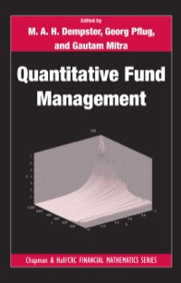 表紙画像: Quantitative Fund Management 1st edition 9781420081916
