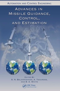 Imagen de portada: Advances in Missile Guidance, Control, and Estimation 1st edition 9781138072954