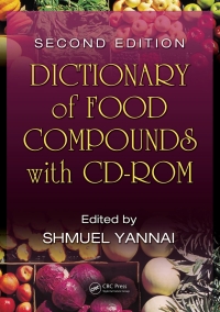 صورة الغلاف: Dictionary of Food Compounds 2nd edition 9781420083514