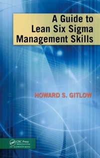 Imagen de portada: A Guide to Lean Six Sigma Management Skills 1st edition 9781420084160