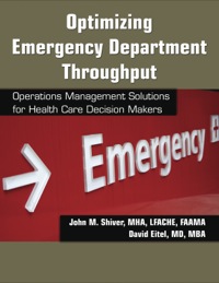 Imagen de portada: Optimizing Emergency Department Throughput 1st edition 9781420083774