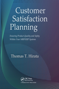 Cover image: Customer Satisfaction Planning 1st edition 9781420083811
