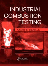 Cover image: Industrial Combustion Testing 1st edition 9781420085280