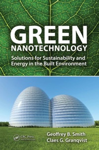 表紙画像: Green Nanotechnology 1st edition 9781420085327