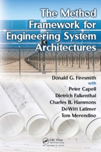 Cover image: The Method Framework for Engineering System Architectures 1st edition 9781420085754