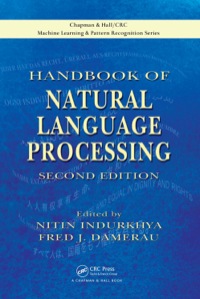 Cover image: Handbook of Natural Language Processing 2nd edition 9781420085921