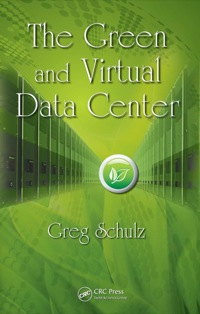 Imagen de portada: The Green and Virtual Data Center 1st edition 9780367832926