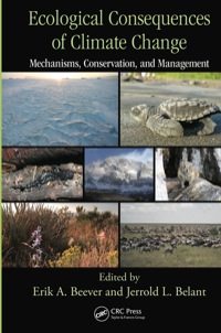 Cover image: Ecological Consequences of Climate Change 1st edition 9781138114692