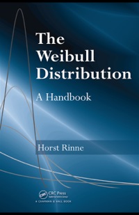 Cover image: The Weibull Distribution 1st edition 9781420087437