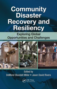 صورة الغلاف: Community Disaster Recovery and Resiliency 1st edition 9781420088229