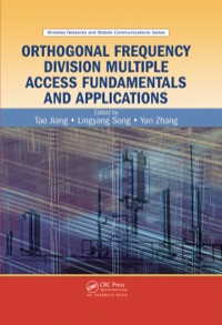 表紙画像: Orthogonal Frequency Division Multiple Access Fundamentals and Applications 1st edition 9780367852832