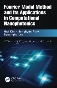 Imagen de portada: Fourier Modal Method and Its Applications in Computational Nanophotonics 1st edition 9781138074309