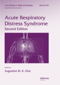Imagen de portada: Acute Respiratory Distress Syndrome 2nd edition 9781420088403