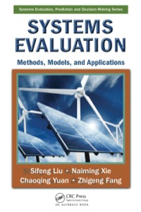 Cover image: Systems Evaluation 1st edition 9781138114869