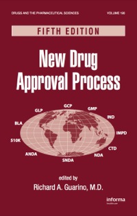 Cover image: New Drug Approval Process 5th edition 9781420088496