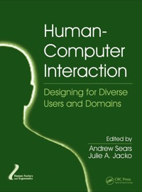 Cover image: Human-Computer Interaction 1st edition 9781420088878