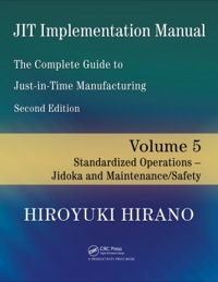 Cover image: JIT Implementation Manual -- The Complete Guide to Just-In-Time Manufacturing 2nd edition 9781420090307
