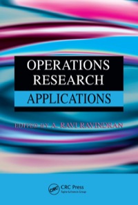 Imagen de portada: Operations Research Applications 1st edition 9780367386474