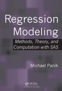 Cover image: Regression Modeling 1st edition 9780367385675