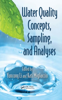 صورة الغلاف: Water Quality Concepts, Sampling, and Analyses 1st edition 9780367383510
