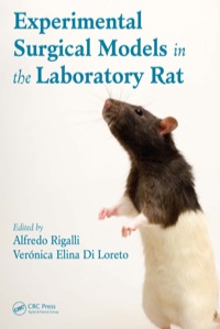 Imagen de portada: Experimental Surgical Models in the Laboratory Rat 1st edition 9781420093261