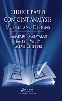 Titelbild: Choice-Based Conjoint Analysis 1st edition 9781420099966