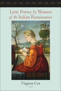 Imagen de portada: Lyric Poetry by Women of the Italian Renaissance 9781421408880
