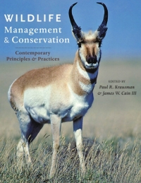 Cover image: Wildlife Management and Conservation 2nd edition 9781421409863