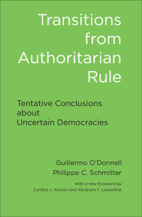 Cover image: Transitions from Authoritarian Rule 9781421410135