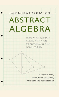表紙画像: Introduction to Abstract Algebra 9781421411767
