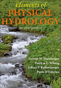 Cover image: Elements of Physical Hydrology 2nd edition 9781421413730