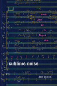 Cover image: Sublime Noise 9781421415239