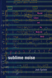 صورة الغلاف: Sublime Noise 9781421415239