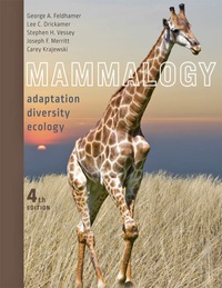 Cover image: Mammalogy 5th edition 9781421415888