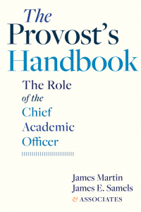 Cover image: The Provost's Handbook 9781421416250