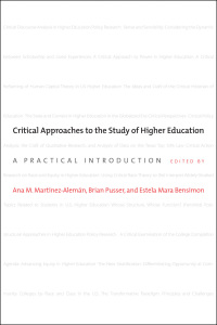 Cover image: Critical Approaches to the Study of Higher Education 9781421416656