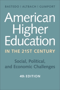 Cover image: American Higher Education in the Twenty-First Century 5th edition 9781421419909