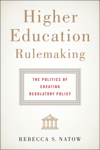 Imagen de portada: Higher Education Rulemaking 9781421421469