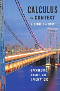 Cover image: Calculus in Context 9781421422305