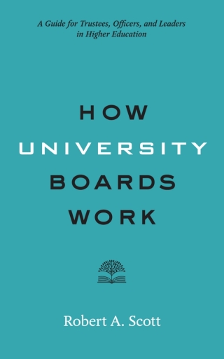 Imagen de portada: How University Boards Work 9781421424941