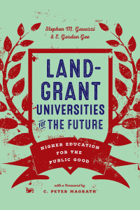 Omslagafbeelding: Land-Grant Universities for the Future 9781421426853