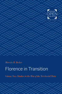 Cover image: Florence in Transition 9781421430331