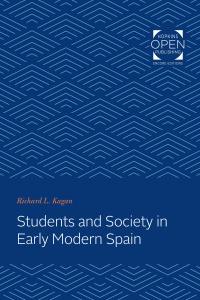 Imagen de portada: Students and Society in Early Modern Spain 9781421430522