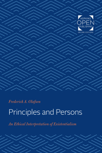 Cover image: Principles and Persons 9781421430546