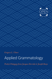 Cover image: Applied Grammatology 9781421430614